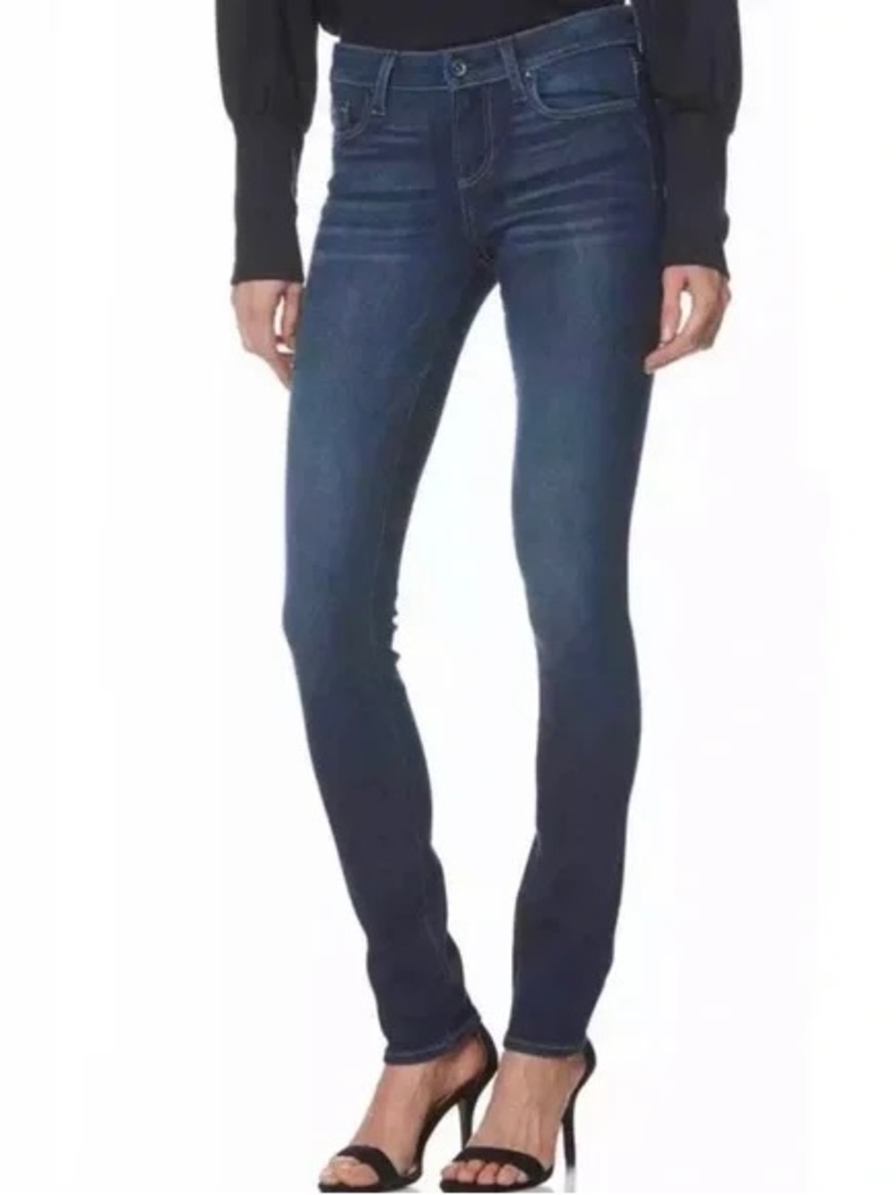 Paige Skyline Skinny Jeans in Stream